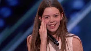 Courtney Hadwin 13YearOld Golden Buzzer Winning Performance  Americas Got Talent 2019 [upl. by Aamsa533]