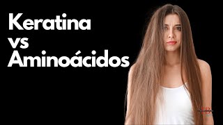 KERATIN HAIR TREATMENT I Keratina vs Aminoácidos I AMINOACIDS HAIR TREATMENT [upl. by Cassey]