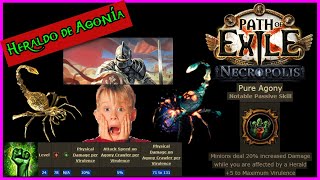 Heraldo de Agonía 10 Divines Sólo Right Click te Sorprenderás  Path of Exile Necropolis 324 [upl. by Gunar]