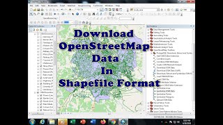 How to download OpenStreetMap data in shapefile Vector format  Free GIS Data [upl. by Vilberg495]