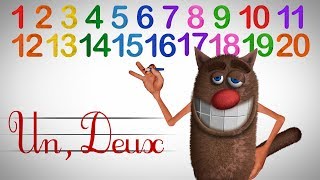 Foufou  Ecrire les chiffres pour les enfants Learn 1 to 20 Numbers for kids  Serie 03 4K [upl. by Phillada]