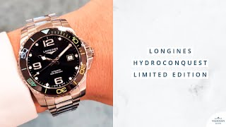 Longines x Commonwealth Games  First Shots Of New Longines HydroConquest Limited Edition [upl. by Nalym377]