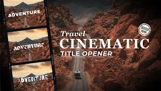 Cinematic Travel Video Title Opener in Filmora Mobile  🌟 Create this [upl. by Enitsej]