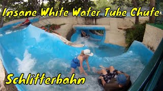 White Water Tube Chute and Hillside tube chute Schlitterbahn Cedar Fair GoPro off ride [upl. by Gretchen978]