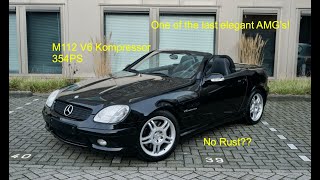 Mercedes Slk32 AMG Testdrive and Sound  V6 Kompressor Accelerating [upl. by Socin]