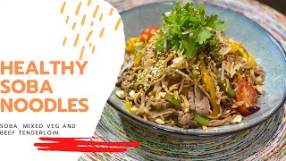 Soba noodles  Simple recipe healthyfood cooking moonratix [upl. by Lexy]