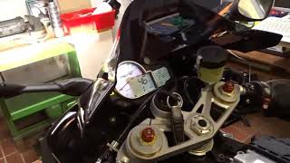 IRC QUICKSHIFTER AND BLIPPER S1000RR INSTALLATIONTEST [upl. by Artemla]