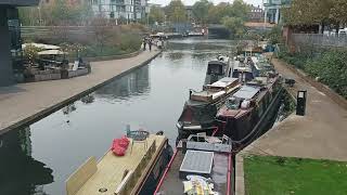 Regents Canal Kings Cross London Nov2024 [upl. by Ferretti]