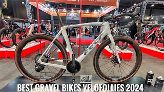 NEW Top 20 Best Gravel Bikes for 2024 DIFFERENT brands Part 2 of 2  Velofollies 2024 Kortrijk [upl. by Suoivart]