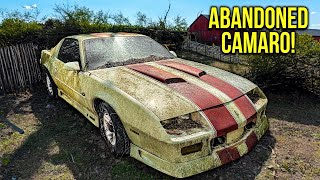 First Wash in 20 Years ABANDONED Camaro RS  Car Detailing Restoration [upl. by Okiram]