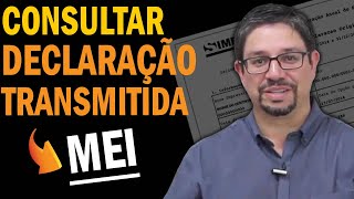 Como Consultar Declaração MEI e Imprimir o Recibo da DASN PASSO A PASSO [upl. by Yung183]