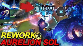 Wild Rift China Rework Aurelion Sol Mid Gameplay  Build amp Rune  Ashen Lord Aurelion Sol Skin [upl. by Aihseit]