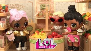 Histoires de Poupées LOL Surprise Série 2 au Supermarché Sylvanian [upl. by Oeramed]