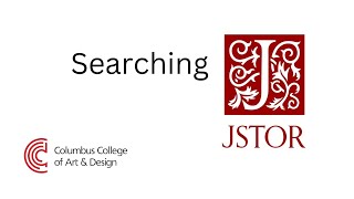 Searching JSTOR 202425 [upl. by Kearney]