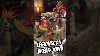 Mythic Legions Reign of the Beast Display Legionscon 2024 [upl. by Amandi]