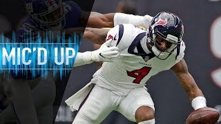 Deshaun Watson Micd Up vs Giants in Home Opener  NFL Films [upl. by Lorenz215]