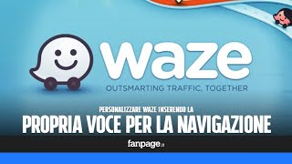 Inserire una voce personalizzata per la navigazione in Waze [upl. by Naniac]