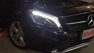 Mercedes A Class W176 2015 LED Headlights Retrofitted by EleBest Pte Ltd [upl. by Adnim]