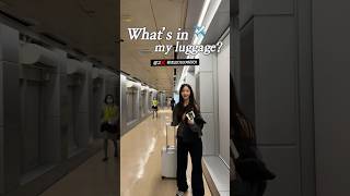 캐리어 속 찐템 털기 6가지 what’s in my luggage [upl. by Enreval44]