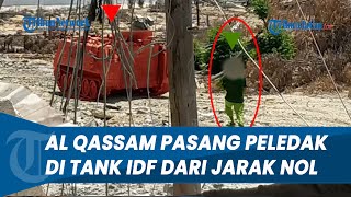 PERTEMPURAN JARAK DEKAT Tentara IDF Terbakar di dalam Tank Dibom Hamas dari Jarak Nol [upl. by Aniwde768]