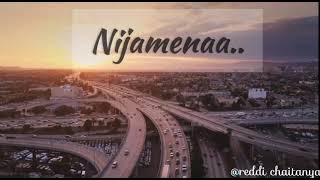 nijamena nijamena song whatsapp status emotion song shorts love [upl. by Padget]