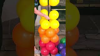 How To Quickly Attach Balloons To A Stand [upl. by Soilisav918]