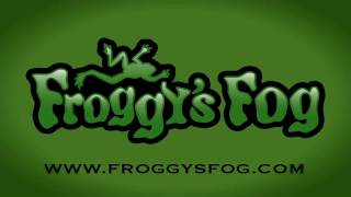 FROGGYS FOG  Bog Fog  Extreme High Density Fog Juice  HDF Fog Machine Fluid [upl. by Lee]