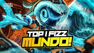 NÃO ADIANTA NERFAR O MELHOR FIZZ DO MUNDO LOL WILD RIFT [upl. by Ecirtnas602]