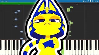 Zone Ankha  Piano Tutorial Camel by Camel [upl. by Enilarac]