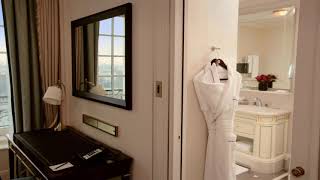 Chambre Twin Vue Eiffel Shangri La Hotel Paris [upl. by Arymat68]