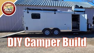 DIY Camper Toy Hauler With Bathroom  Worth Every Mile [upl. by Glasgo]