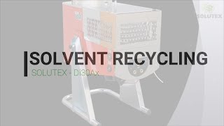 Solvent Recycler Demonstration  30 litre Unit [upl. by Thurstan]