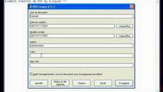 Comment créer un document PDF How to create a PDF document [upl. by Chap]