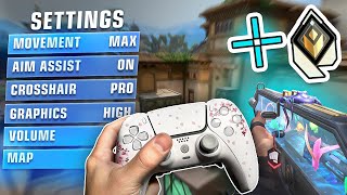 Try these Settings for Valorant on Console BEST SETTINGS [upl. by Sergias]