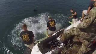 US Army Divers Reenlist on the USS Arizona [upl. by Bate753]