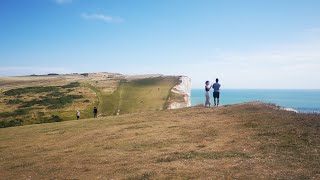 Hiking Birling Gap to Holywell near Eastbourne [upl. by Delisle791]