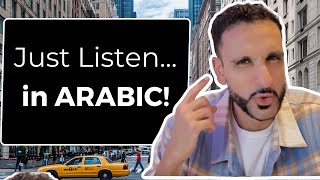 My NYC Experience Levantine Arabic Listening Practice [upl. by Ahsratal187]