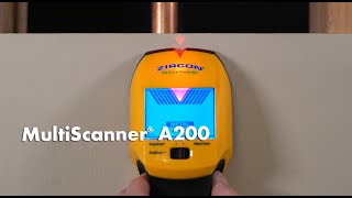 Find Studs and Metal with the Zircon MultiScanner A200 Wall Scanner [upl. by Hairam]