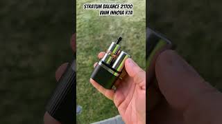 Stratum balance highend highendvape vwm rta innova stratum 21700 madeinrussia madeingreece [upl. by Levinson]