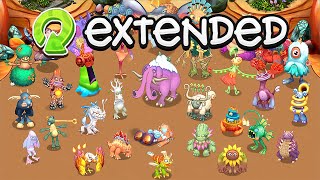 Amber Island  Full Song Wave 14 Extended My Singing Monsters [upl. by Lleihsad113]