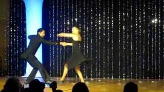 Ricardo Tellez amp Tianne Frias  Saskatoon Salsa Bachata Congress 2013 [upl. by Asiulana]