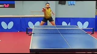 Butterfly Training Tips with Daniel Gonzalez  Backhand Middle Backhand Forehand [upl. by Aihsat]