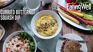 How To Make Healthy Creamy Butternut Squash Dip [upl. by Brittany]