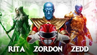 Power Rangers Zordon Rita and Lord Zedd  FULL STORY [upl. by Krispin30]