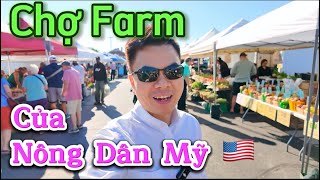 Farmers Market Minnesota State  Đi chợ Farm ở Mỹ MrVinEB3 eb3 cuocsongmy mohosoeb3 [upl. by Oihsoy295]