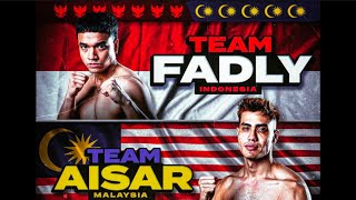 Panas Fadly Indonesia vs Aisar Malaysia Byon Combat Showbiz 4 [upl. by Atilef]