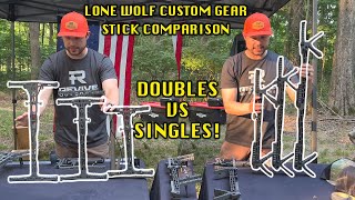 LWCG CLIMBING STICK COMPARISON  COMPARING ALL SIZE OPTIONS LONE WOLF CUSTOM GEAR [upl. by Melisent543]