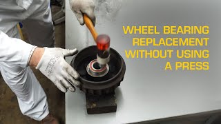 How to Change Wheel Bearings Easily Without Using a Press  Freezer Method [upl. by Evie]