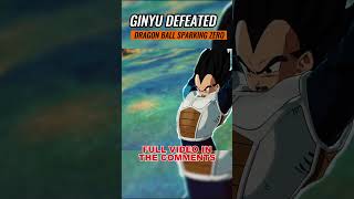 GINYU DEFEATED foryou gaming shorts youtubeshorts trending viralvideo dragonball game [upl. by Rap300]