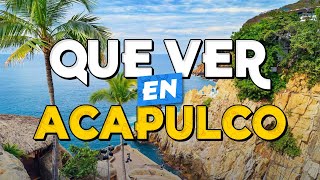 🧳️ TOP 10 Que Ver en Acapulco ✈️ Guía Turística Que Hacer en Acapulco [upl. by Leslie355]